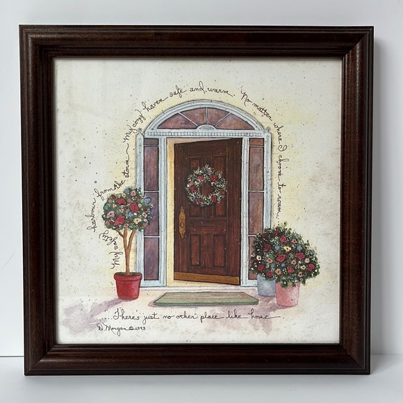 D. MORGAN’S “My Safety Harbour” Framed Art - Picture 1 of 10